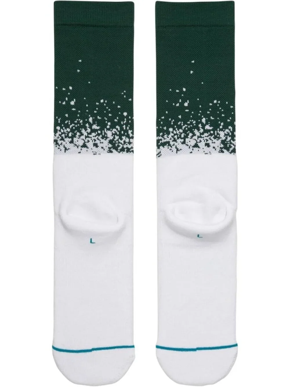 Stance Mens Michigan State Dip Socks M558C17MSU Green Size Large 9-12